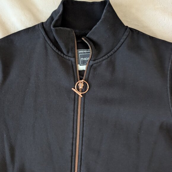3/$30 Madame rose gold detail premium fleece zip up - Picture 3 of 7